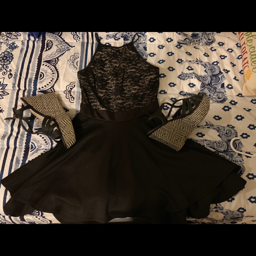 Black and Tan dress!